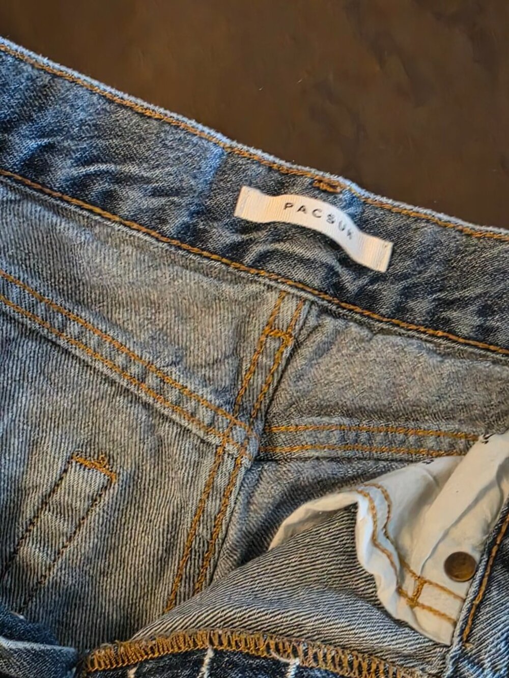 PacSun High Rise Straight Size 25 - Picture 3 of 5
